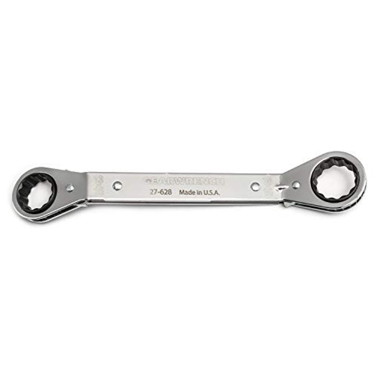 GEARWRENCH Offset Laminated Ratcheting Box Wrench 25°, 13/16" x 15/16", 12 Point - 27-628G