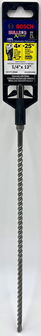 Bosch HCFC2044 1/4-Inch by 10-Inch by 12-Inch SDS-plus X5L Drill Bit