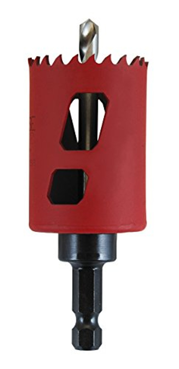 "MK Morse MHSA19C Hole Saw with Attached Arbor, 1-3/16"" Diameter", multi, one size