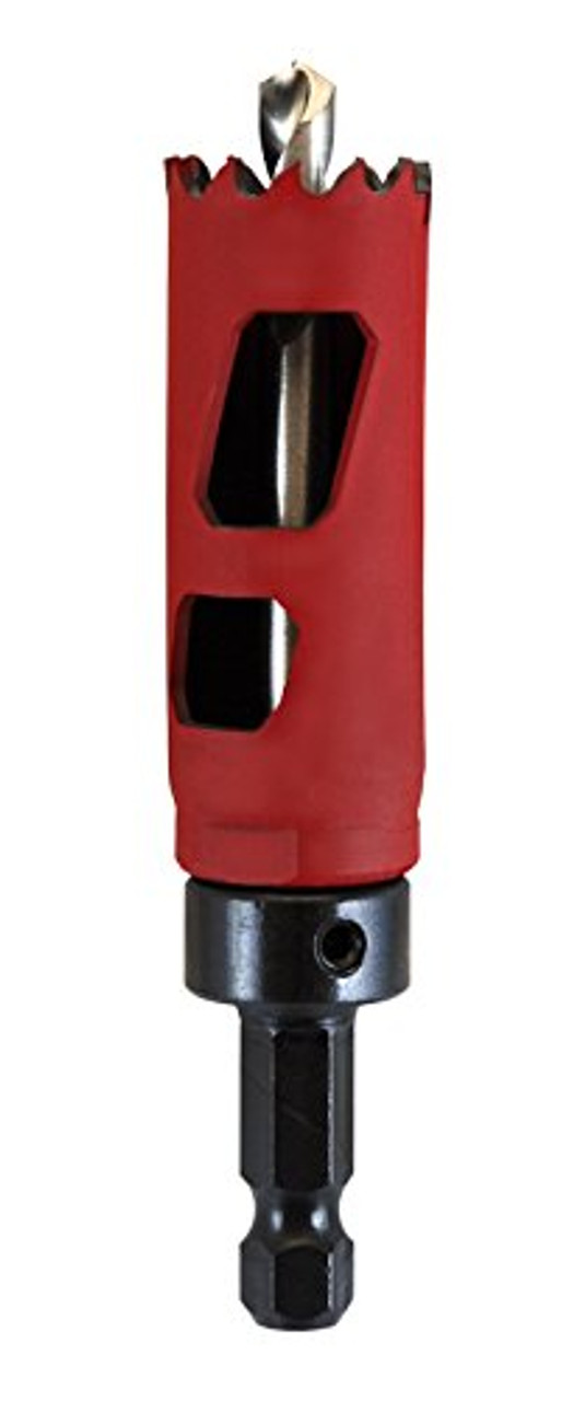 "MK Morse MHSA11C Hole Saw with Attached Arbor, 11/16"" Diameter", multi, one size