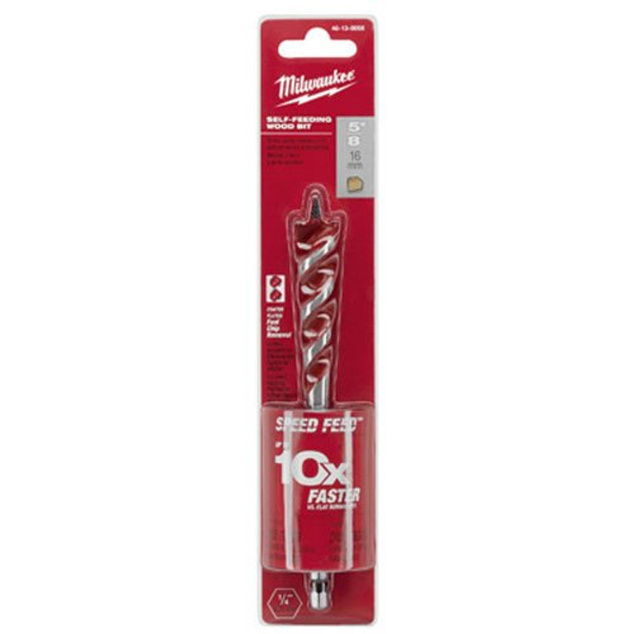 Milwaukee 48-13-0058 Speed Feed Drill Bit 5/8" x 6"