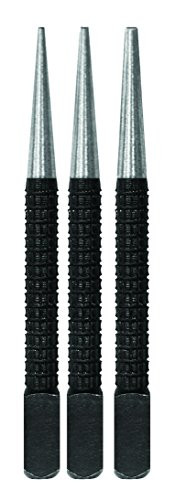 Century Drill and Tool 64003 Nail Set Assortment, 3 Piece