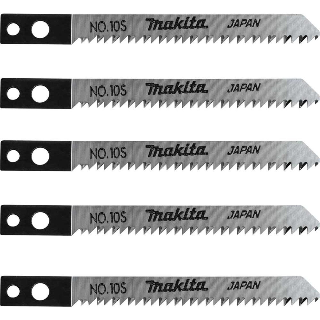 Makita A-85824 Jig Saw Blade, Makita Shank, 3-1/8 Inch x 12T, 5/pk