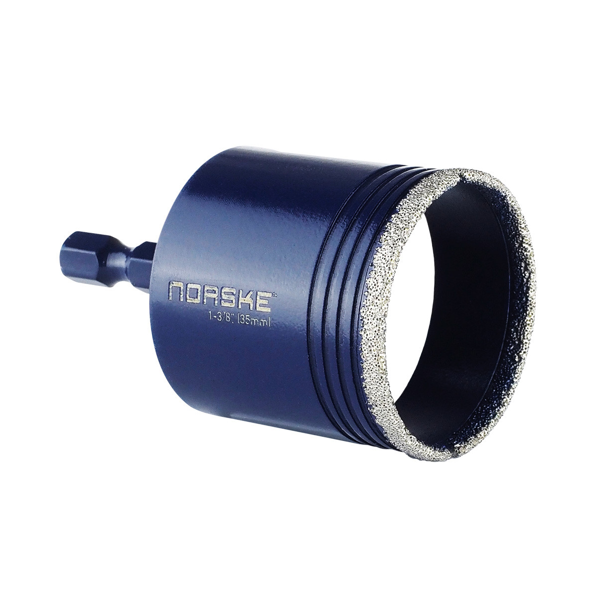 NORSKE DIAMOND GRIT HD HOLE SAW 1-3/8" NDHSI133