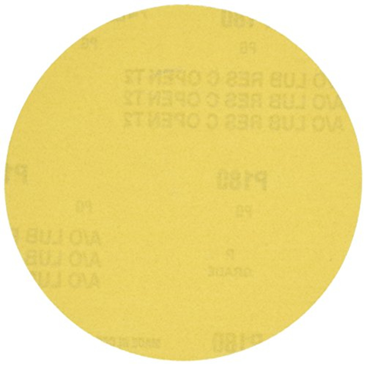 Gator (25-Pk) 6" Gold Stick-On 180-Grit No Holes Sanding Disc (3242)