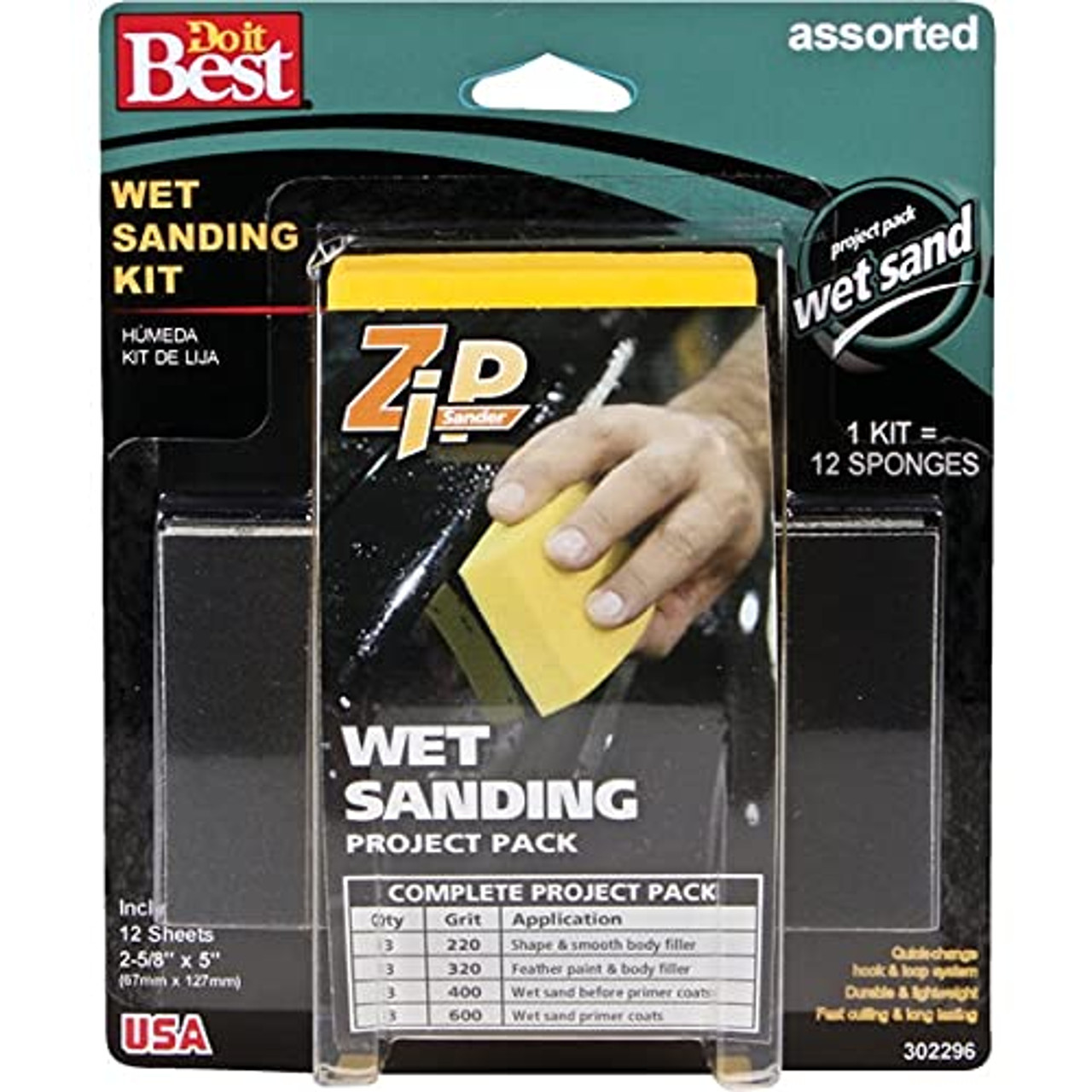 Do it Best (302296) Wet Sanding Kit