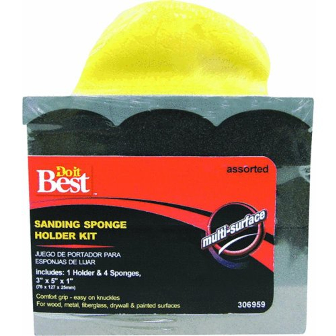 Do It Best Sanding Sponge Holder Kit (306959)