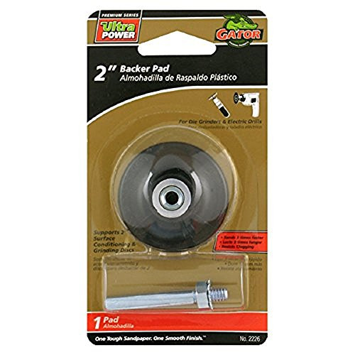 Gator 2226 Gator Sanding Disc Backing Pad, 2 inch Hartmann Variety