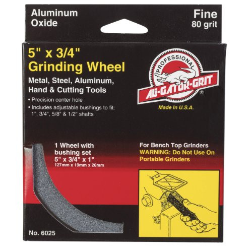 WHEEL GRIND 5X3/4X1"F AL by GATOR GRIT MfrPartNo 6025