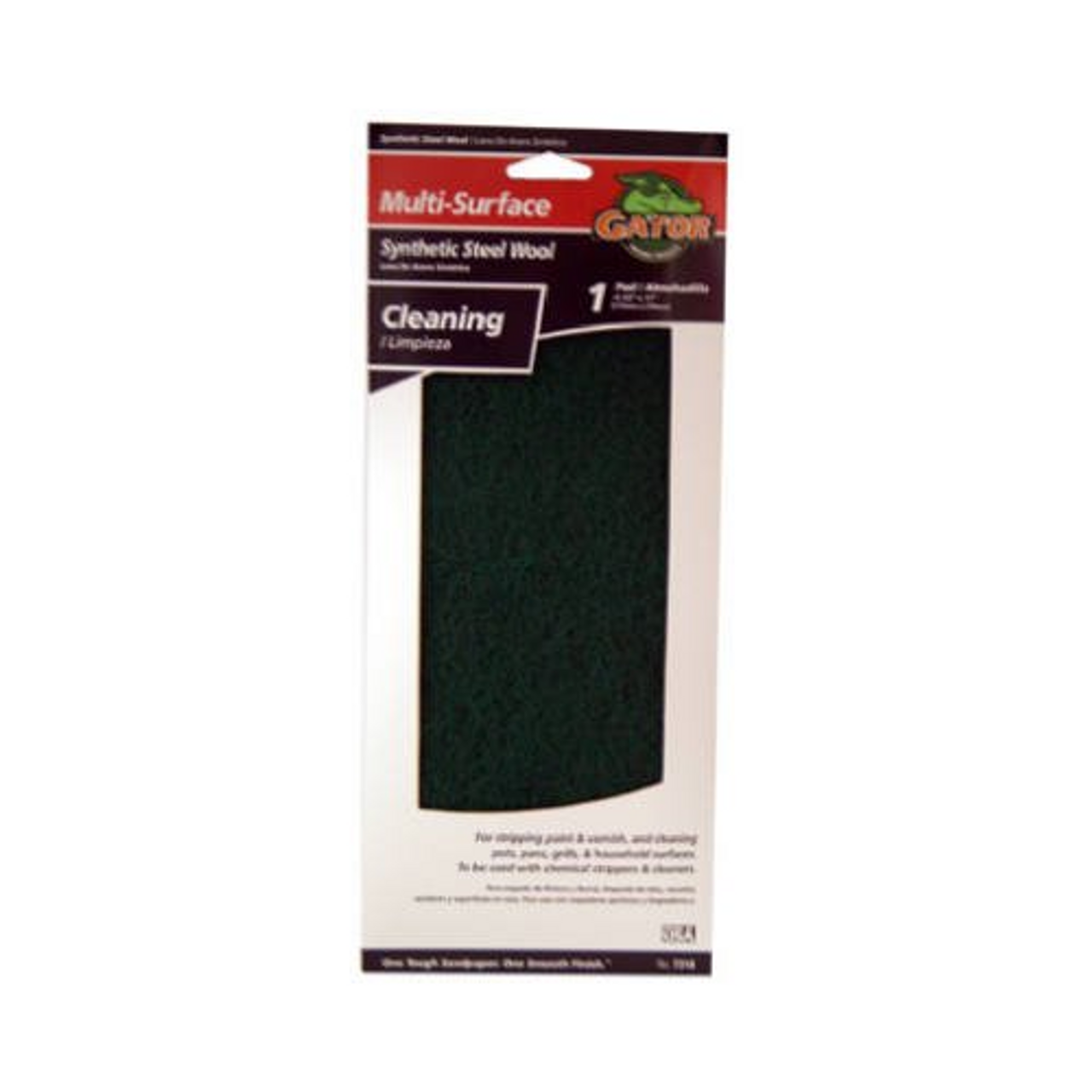 Gator (1-Pad) #0 Green All-Purpose Clean and Strip Scuffing Pads, 7318