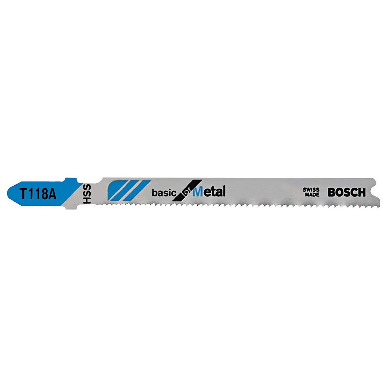 Bosch T118A3 3-Piece 3-5/8 In. 17-24 TPI Metal T-Shank Jig Saw Blades