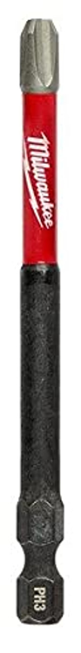 MILWAUKEE ELECTRIC TOOL 48-32-4563 Shockwave 3-1/2" Power Bit Phillips #3