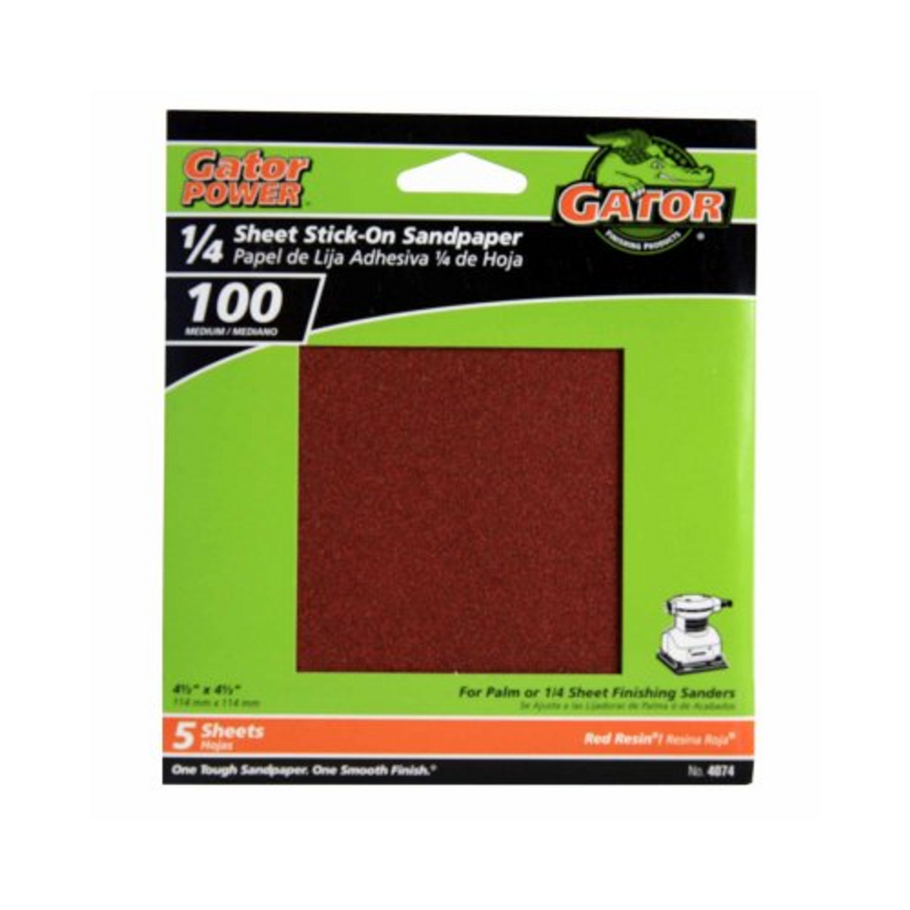 Gator 4074 4.5 100G Sand Sheet (5 Pack)