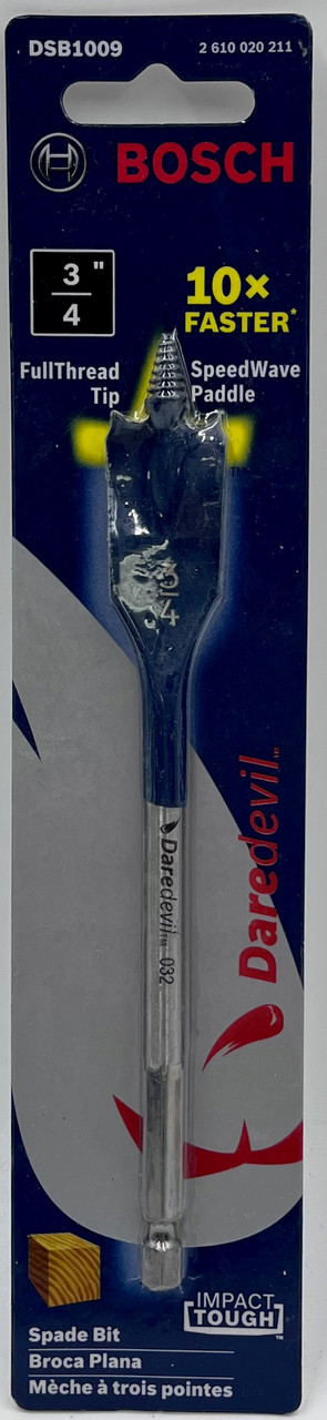 Bosch DSB1009 3/4-Inch by 6-Inch DareDevil Standard Spade Bit