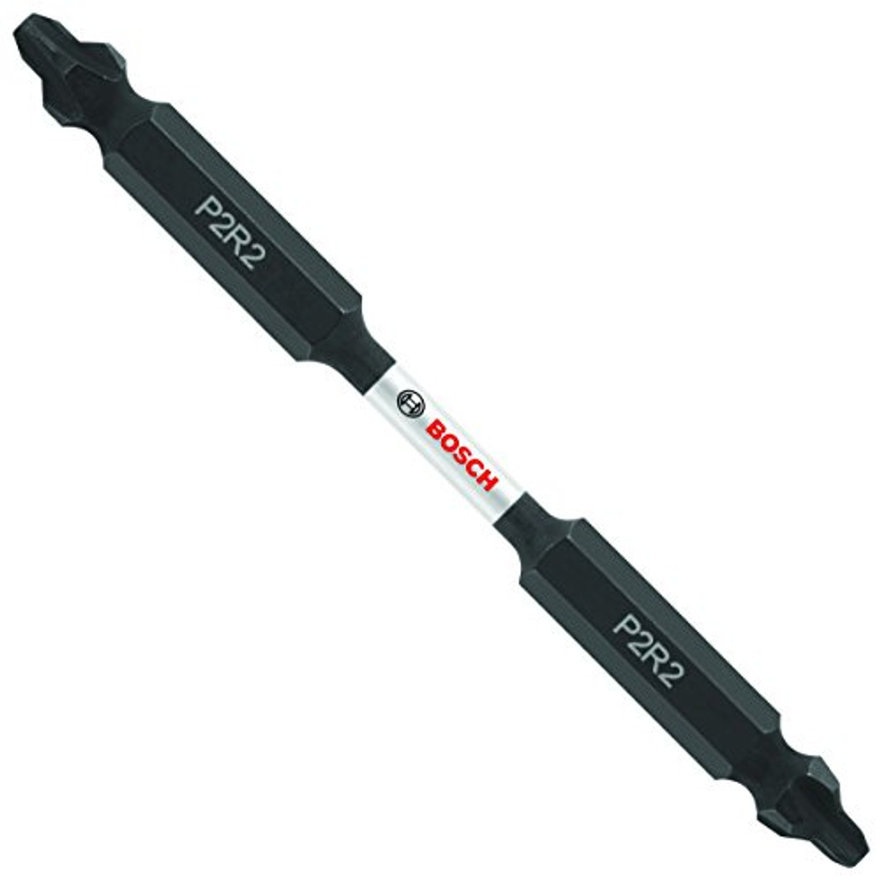 BOSCH ITDEP2R23501 3.5 In. Phillips/Square #2 Double-Ended Impact Tough Screwdriving Bit