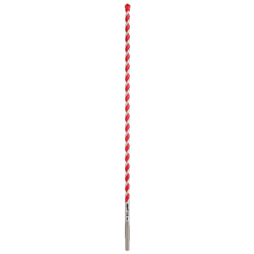 Milwaukee 48-20-9012 SHOCKWAVE Carbide Hammer Drill Bit 1/4"x10"x12"