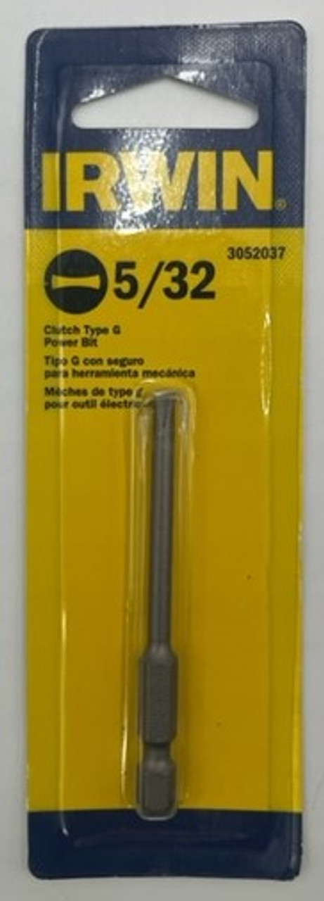 Irwin 3052037 Clutch Type G Power Insert Bit 3 inch - 1 pack