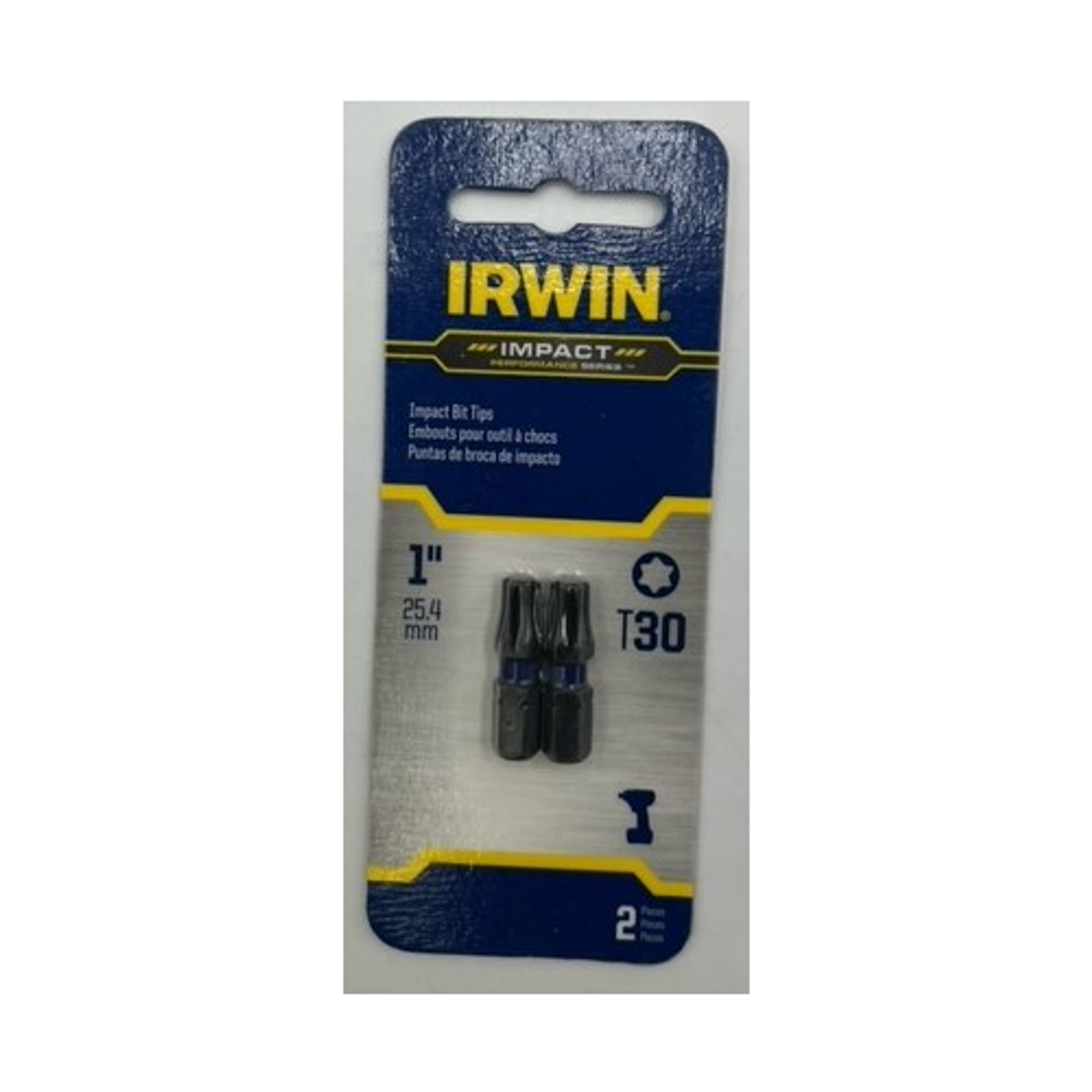 IRWIN IWAF31TX302 IMPACT 1 inch TORX T30 - 2 Pack