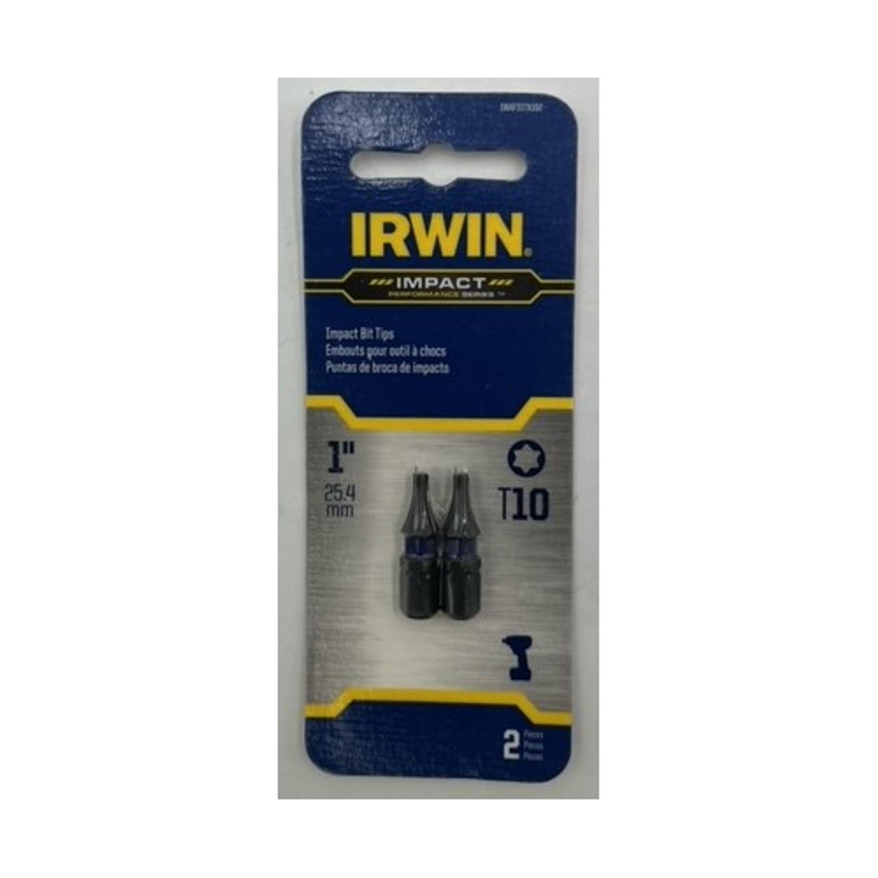 IRWIN IWAF31TX102 IMPACT 1 inch TORX T10 - 2 Pack
