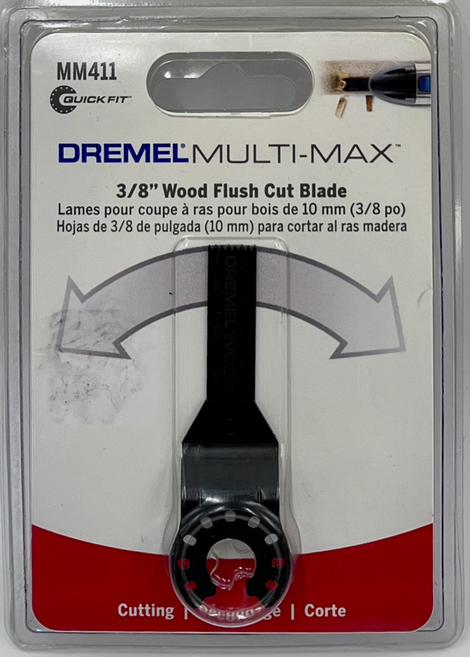 Dremel MM411 3/8-Inch Multi-Max Wood Oscillating Tool Blade – Perfect for Cutting Wood- Multitool Accessory
