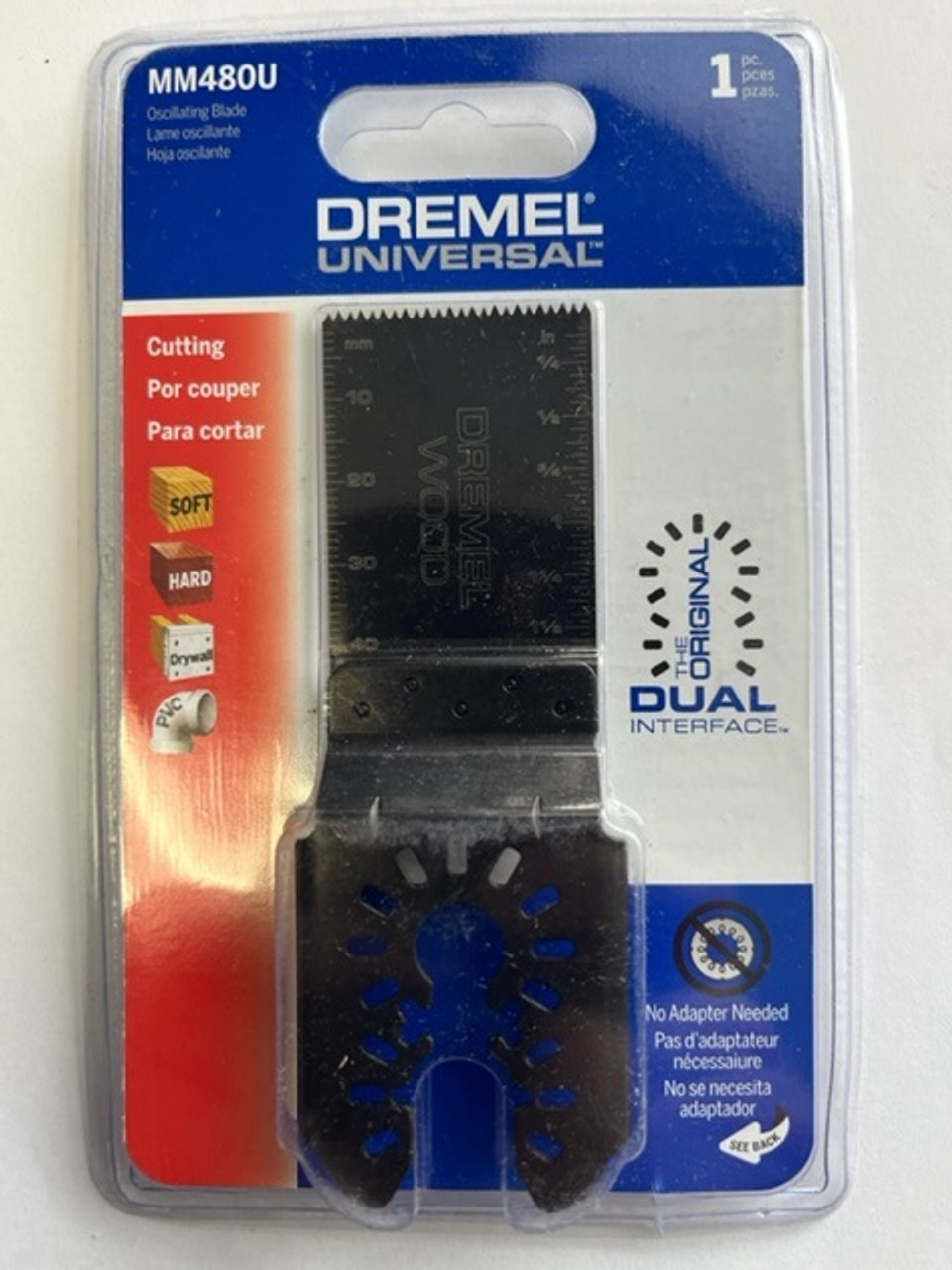 Dremel MM480U 1-5/8 in. Universal Wood Flush Cut Blade