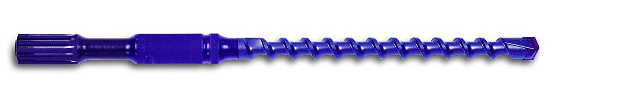 Powers Fastening Innovations 01344 5/8-Inch by 13-Inch Spline Blue Carbide Wedge-Bit