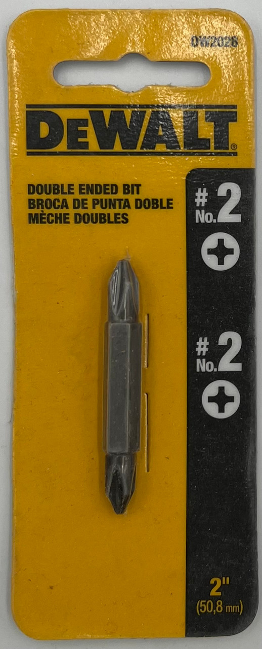 DeWalt DW2028 Double Ended Insert Bit