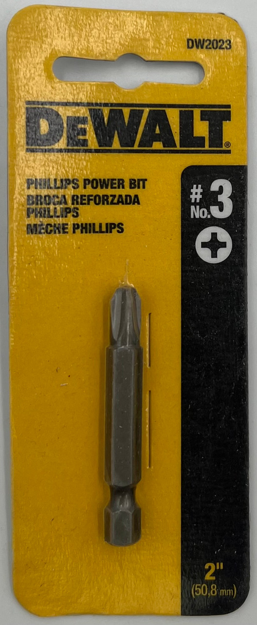 DeWalt DW2023 #3 Phillips Insert Bit