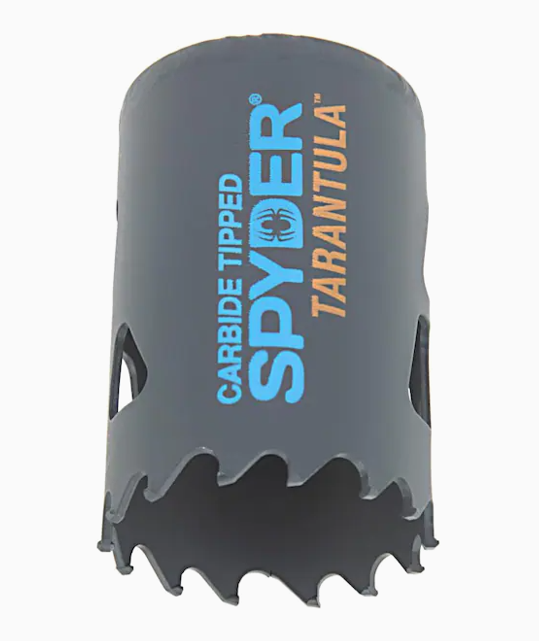 600910 Spyder Tarantula 2 9/16" Inch 65mm Hole Saw Tungsten Carbide-Tipped Non-Arbored Hex 10 for Steel, Wood, Plastics + More