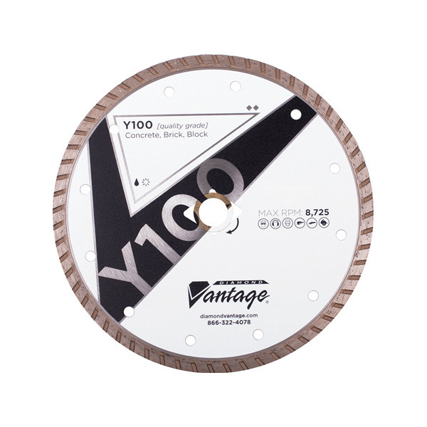 DIAMOND VANTAGE 0709UDZBY12 GENERAL PURPOSE DIAMOND SAW BLADE 7 IN, 2