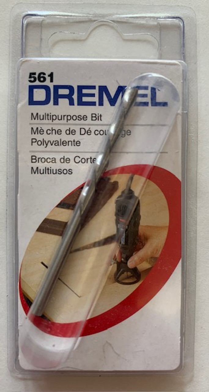 Dremel (561) Multipurpose Cutting Bit, 1/8", Metallic