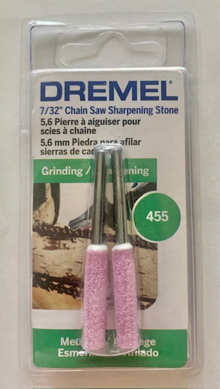 Dremel 455 7/32" Chainsaver Chain Saw Sharpening Grinding Wheel