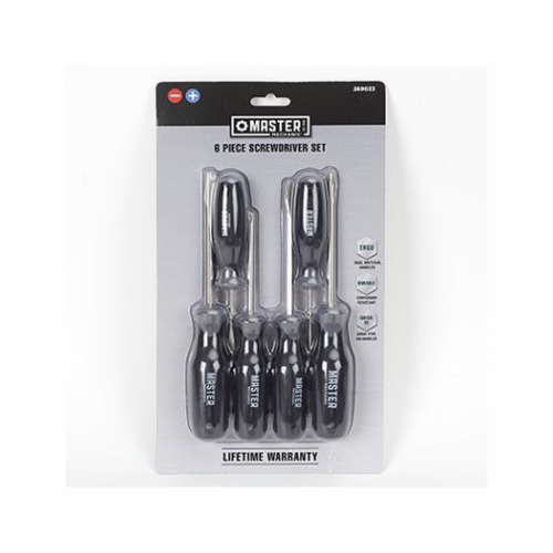 MASTER MECHANIC 269023 6-pc. Screwdriver Set