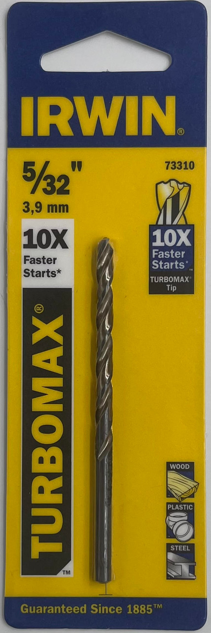 Irwin 73310 Turbomax Drill Bit 5/32 inch