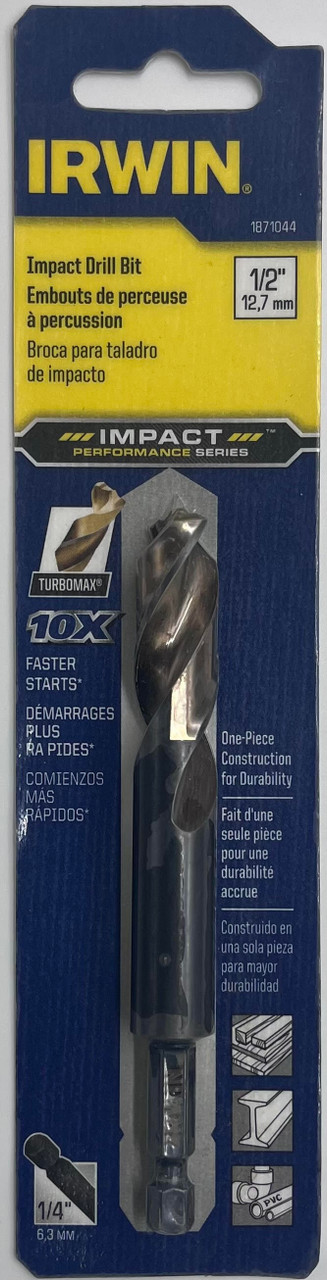 Irwin 1871044 Impact Drill Bit 1/2 inch