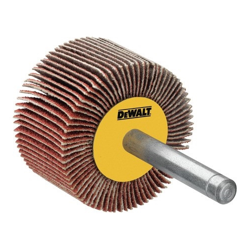 DeWalt (DAFE1D0610) 1 1/2" X 1" X 1/4" Hp 60G Flap Wheel, 1-Pack/10-Flap Wheels