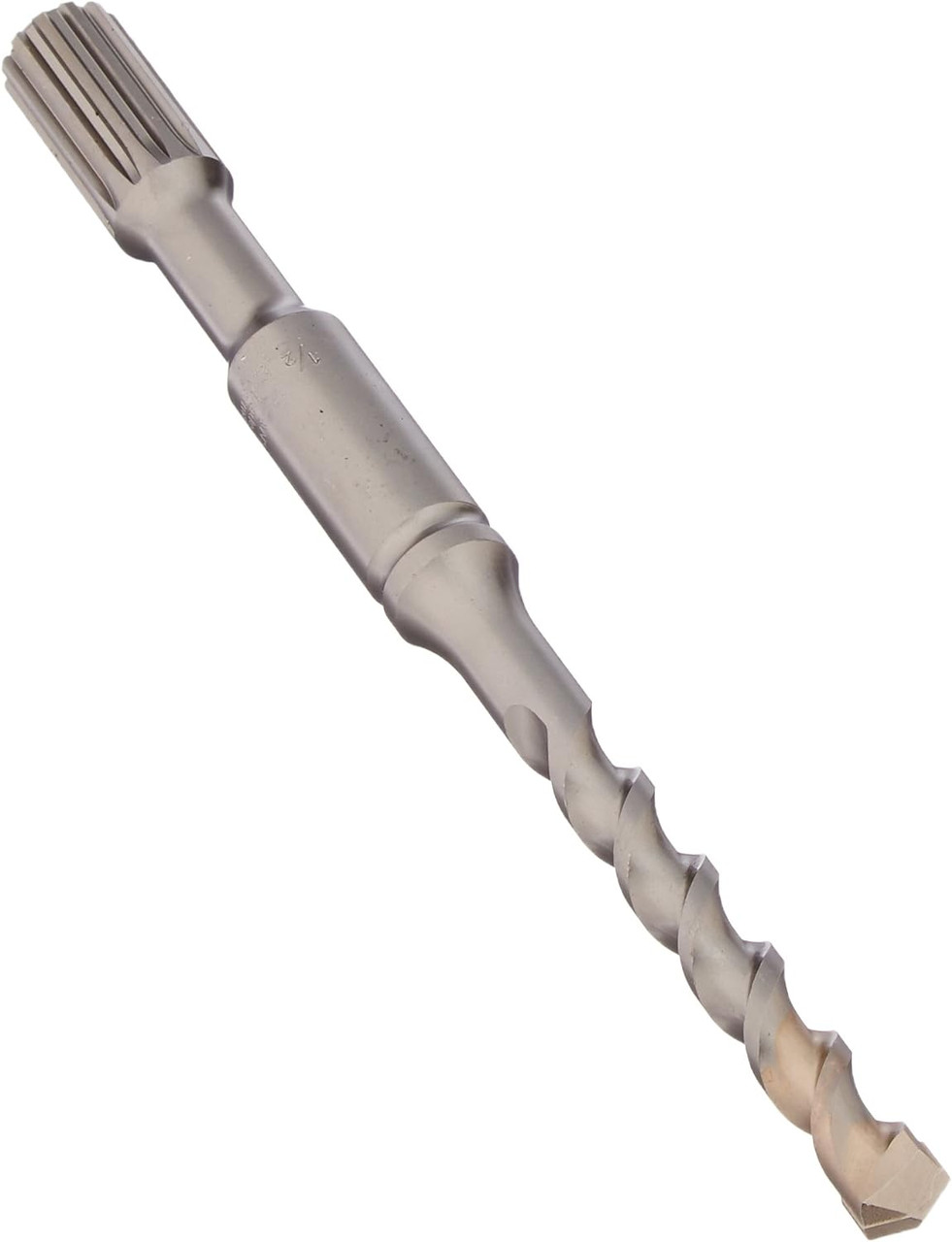 Irwin 324003 Spline 2-Cutter Carbide Hammer Bit, 10" x 1/2"