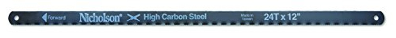 Nicholson (63256) SS1218 Shatterproof 12" x 18 TPI Hacksaw Blade (1-Pk/2-Blades)