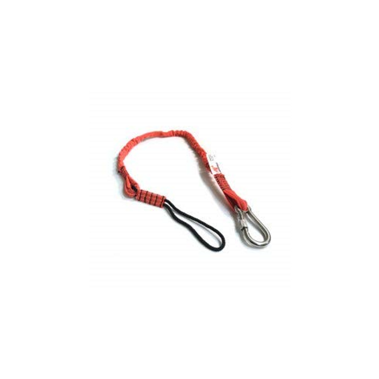 Guardian BNGEXT1C10XT-R Bungee Tether Screw Gate Carabiner & Cinch Loop