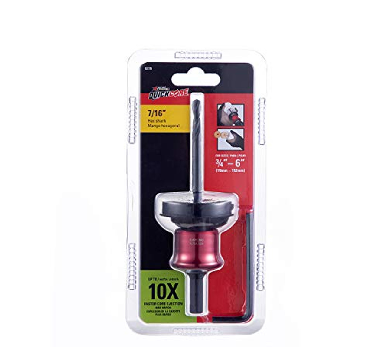 BLU-MOL XTREME (0229) QUICKCORE 7/16"Quick Change Arbor Assembly 10X Faster CORE Ejection