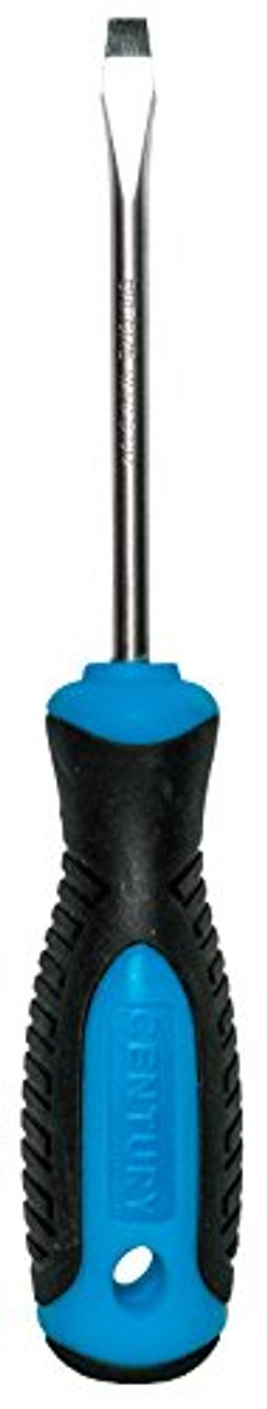 Century Drill and Tool (72113) Slotted Screwdriver, 3/16-Inch by 3-Inch