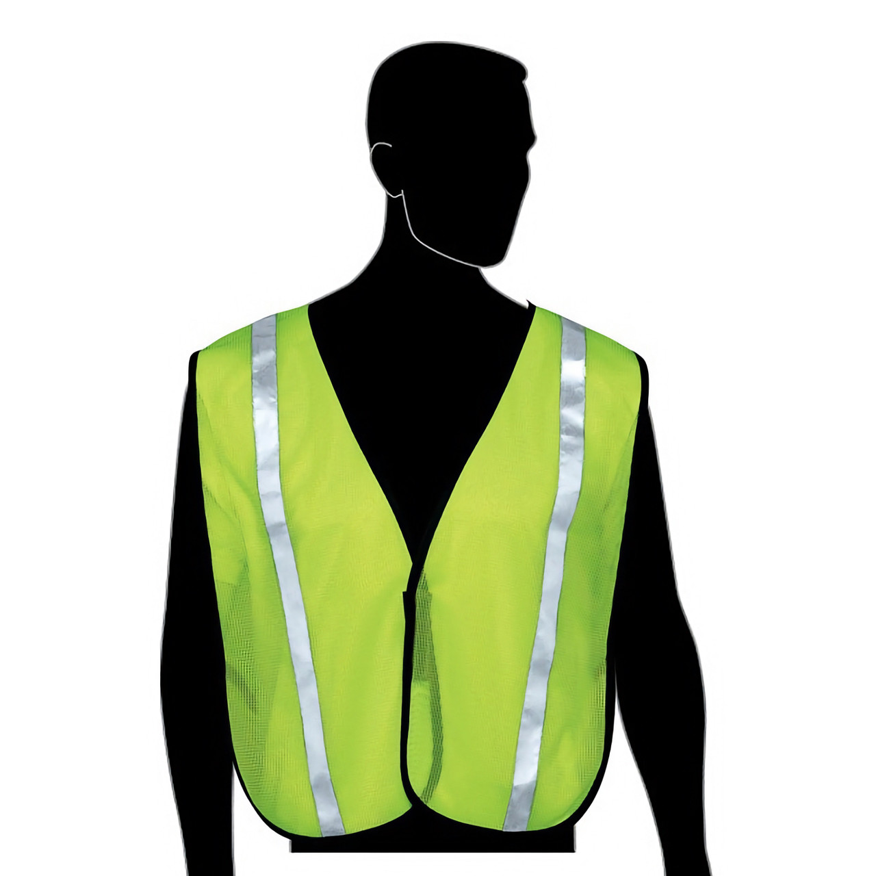 HiVizGard N16001G High Visibility Mesh Safety Vest, OSFA