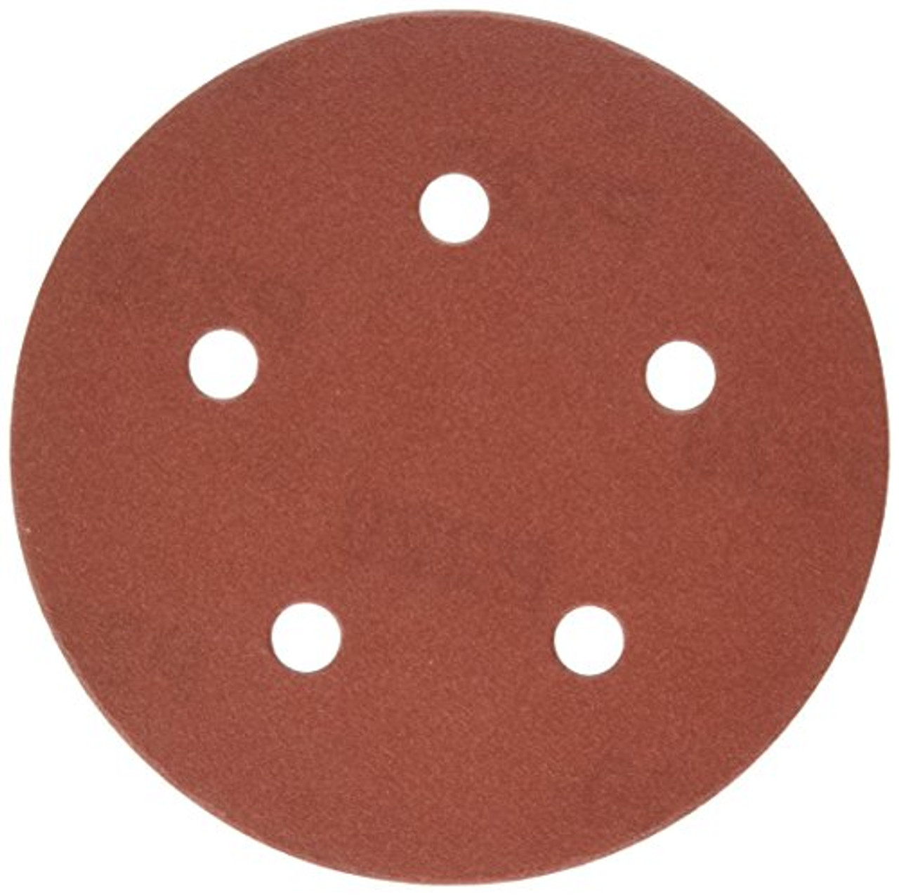 PORTER-CABLE (735502205) 5-Inch 220 Grit Five-Hole Hook & Loop Sanding Discs (1-Pk/5-Discs)