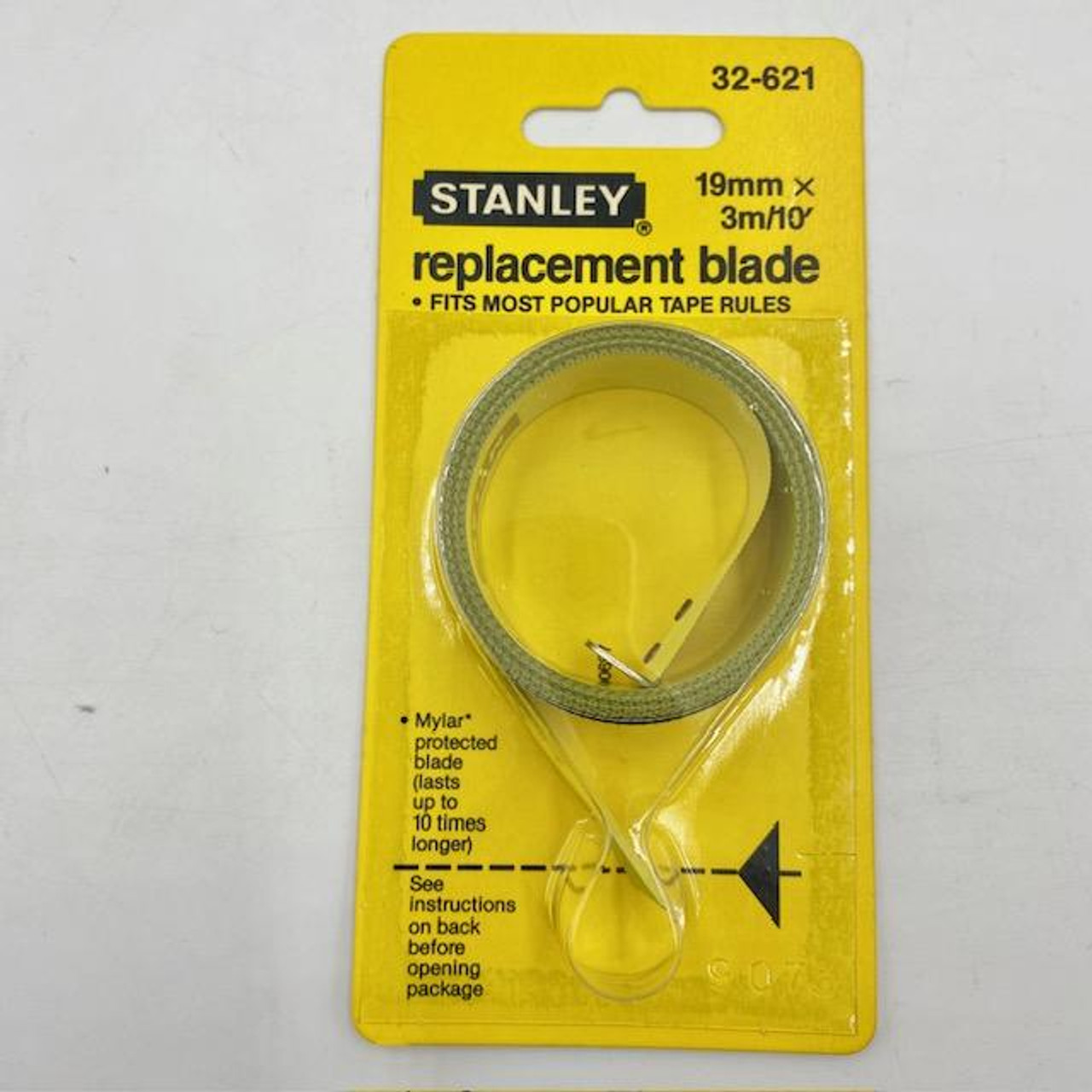 Vintage Stanley 32-621 Replacement Blade, 19mm x 3m/10', Made in U.S.A.
