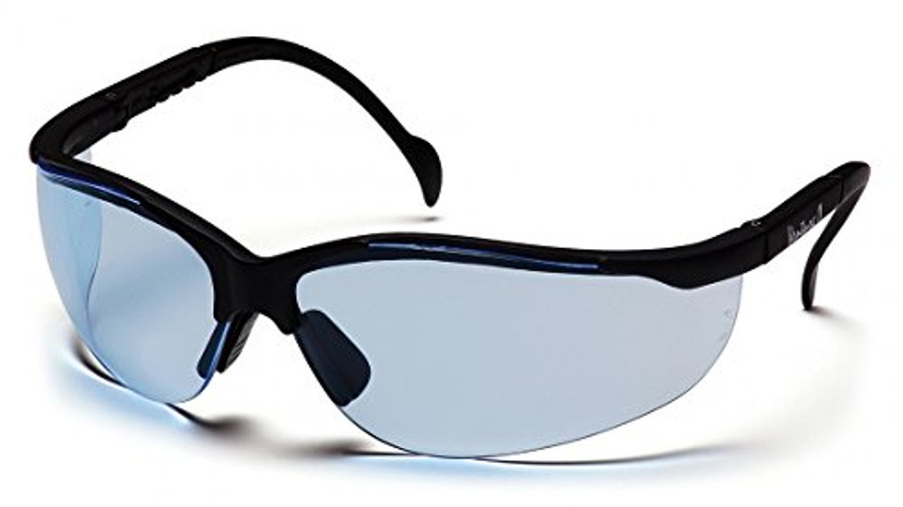 (12 Pair) Pyramex SB1860S Venture II Safety Glasses Infinity Blue