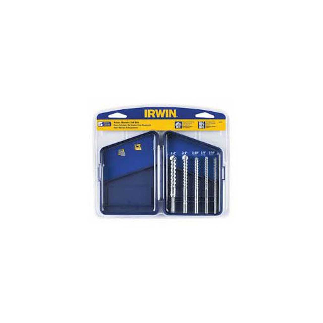 Irwin 5026024 5-Piece Masonry Drill Bit Set