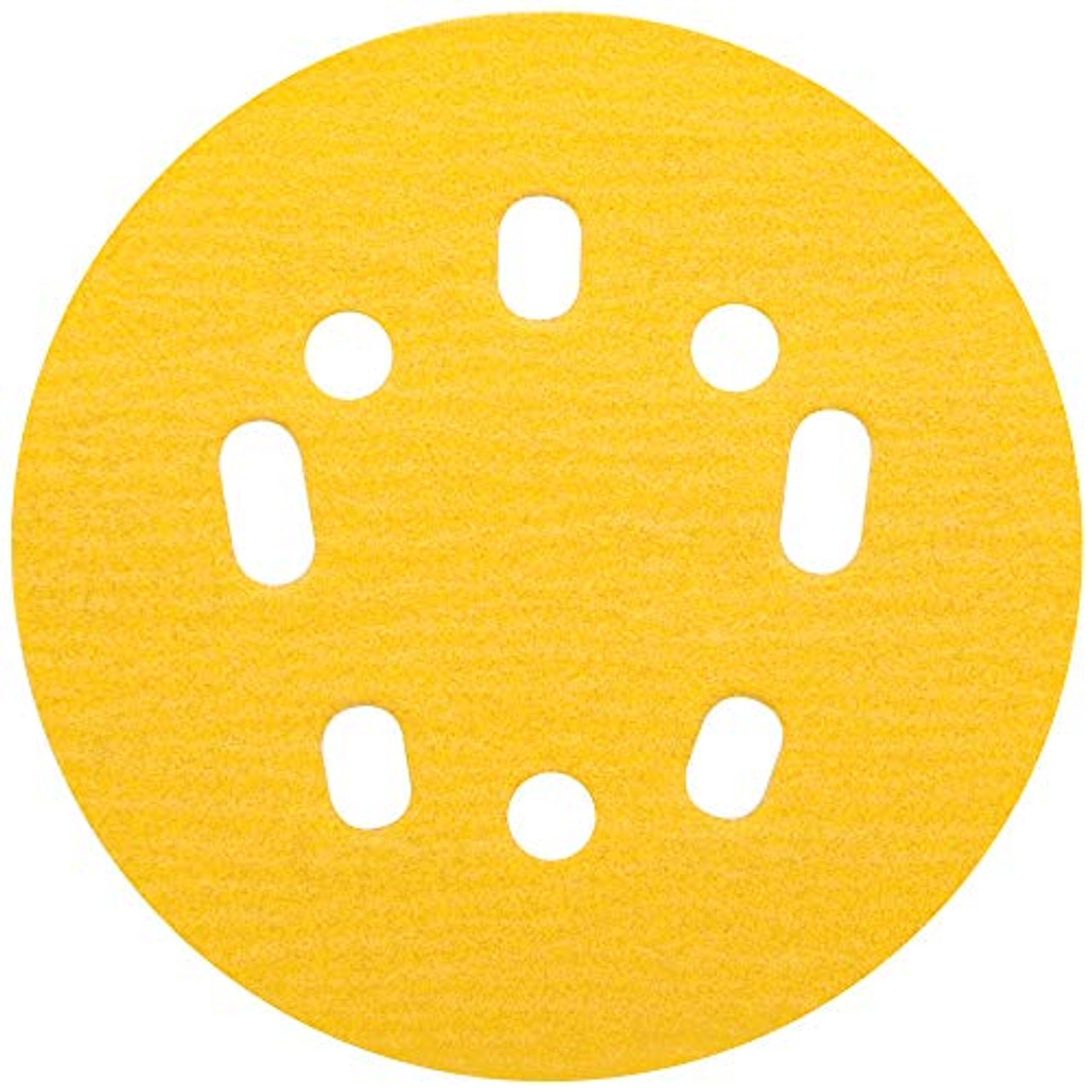 Norton (02003) Hook and Sand Paper Disc with 5 and 8 Universal Vac Hole, 5" Diameter, Grit P150 Fine (Pack of 4)