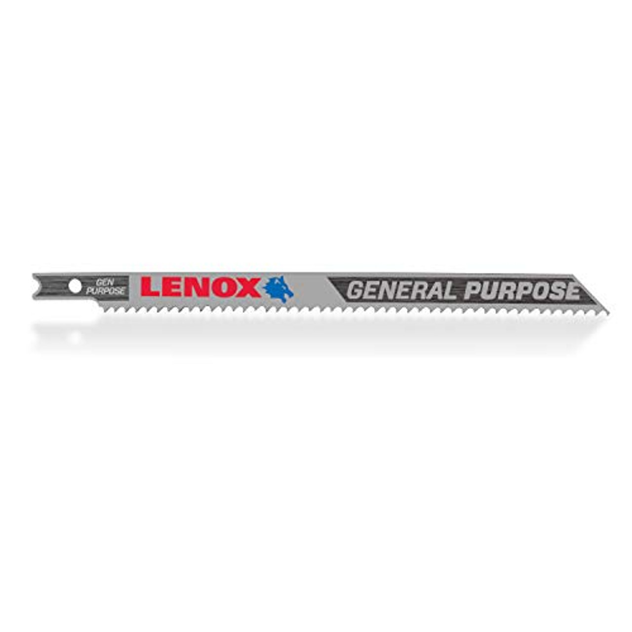 LENOX Tools (2-Pack) 5 1/4" x 3/8", 10 TPI, U-Shank General Purpose Jig Saw Blade, 1991476
