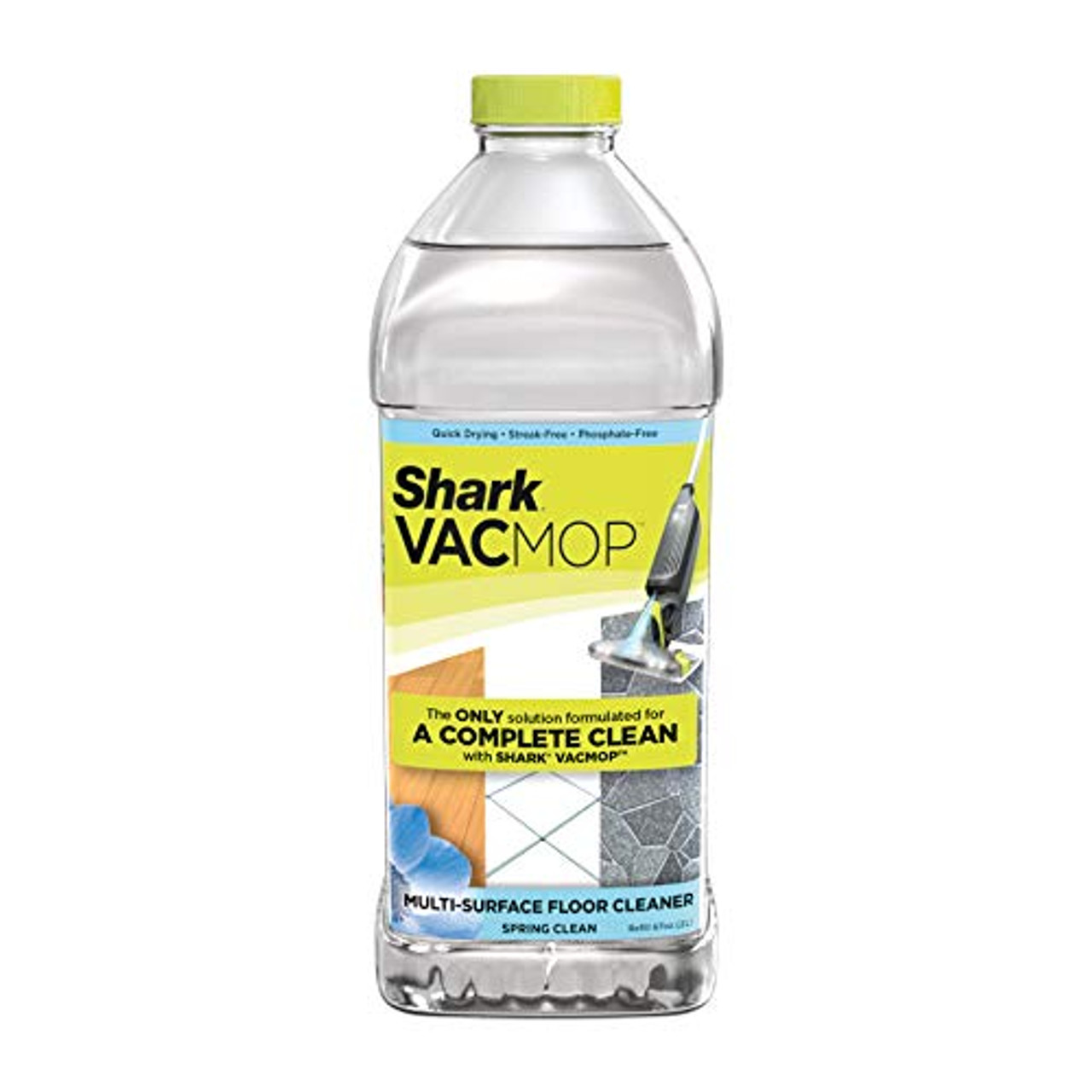 Shark VACMOP Multi-Surface Cleaner Refill 2L Bottle, Spring Clean Scent, VCM60