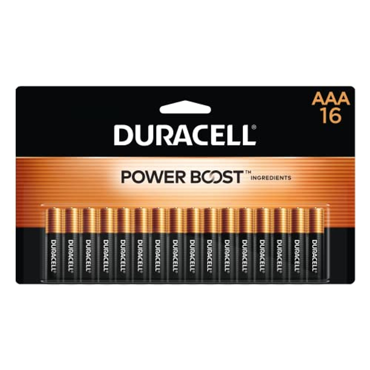 Duracell Coppertop MN2400BN16 with Power Boost Ingredients  AAA Batteries,16 Count Pack